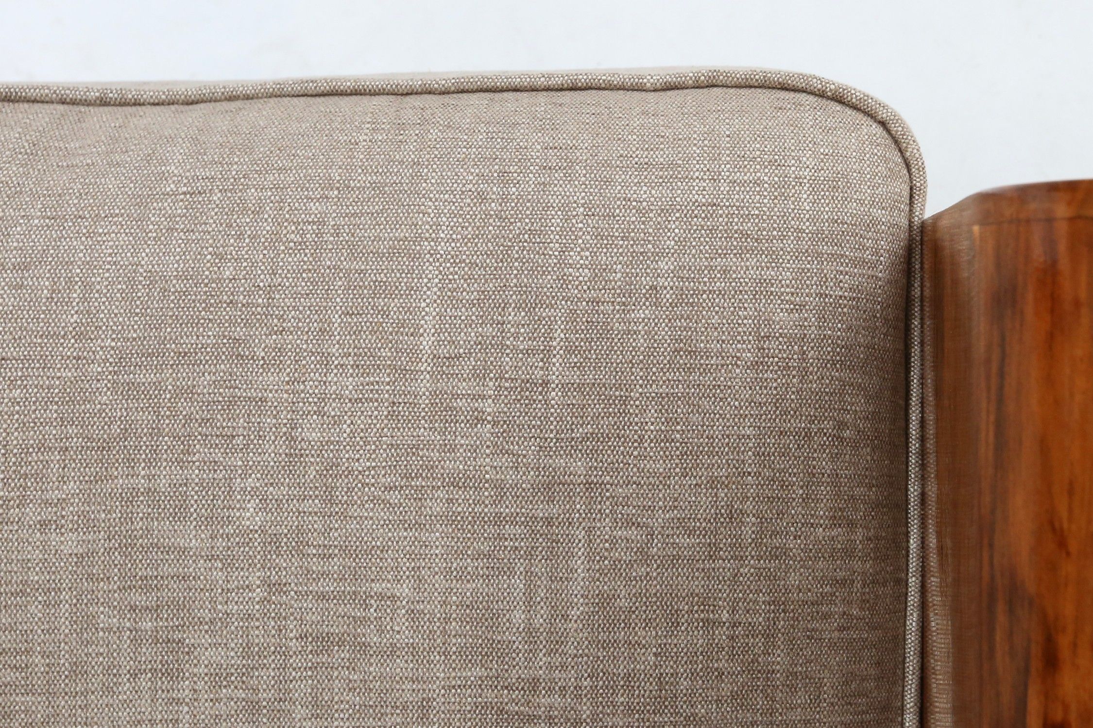 Set of 2 Art Deco Armchairs in Walnut Veneer, France 1930sthumbnail